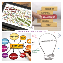 21st century learners: Critical Thinking, Collaboration, Creativity, and Communication